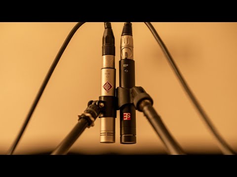 Neumann KM184 vs SE Electronics SE8 - Drum Overheads
