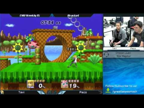CMU Weekly 15 - Tavi (ZSS) vs. Paco (Game and Watch/Puff)