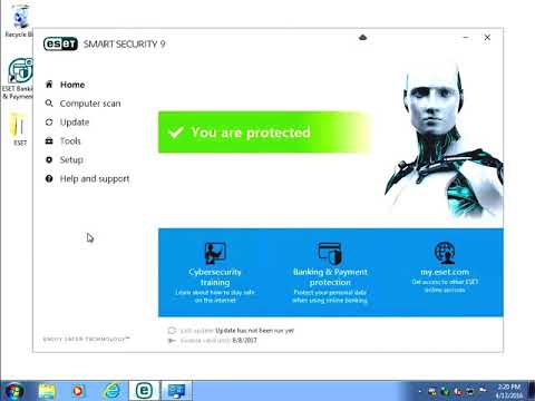 Cannot update virus database in eset