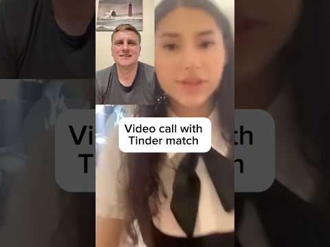 Video call with Tinder match 😂