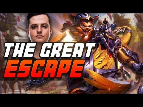 THE GREAT ESCAPE - Fnatic sOAZ (League of Legends)