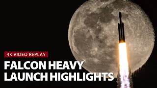 SpaceX Falcon Heavy USSF 52 / X-37B Launch Highlights