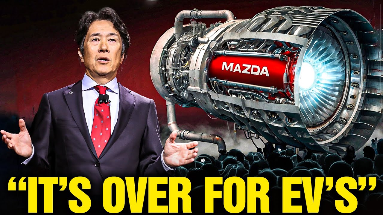 Mazda CEO: "Our New Rotary Engine Will Destroy the Electric Vehicle Industry!"