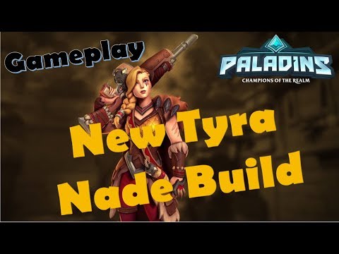 Paladins Patch 2.01 PTS - Tyra Buff | Triple Nade New Tyra Build Gameplay