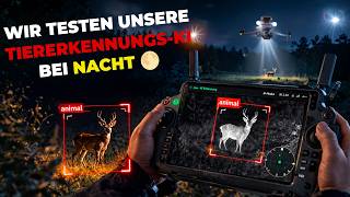 Wir testen unsere Tiererkennungs-KI bei Nacht - So GUT funktioniert sie wirklich! (Matrice 4T)