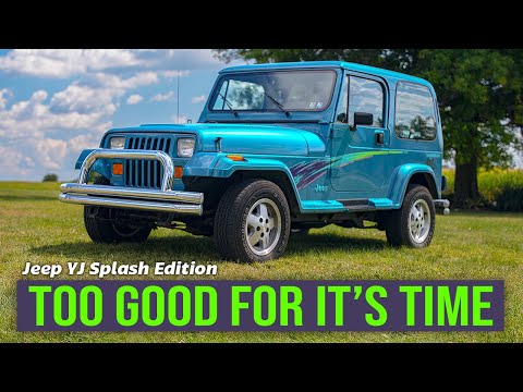 The Jeep YJ Splash Edition was ahead of its time 