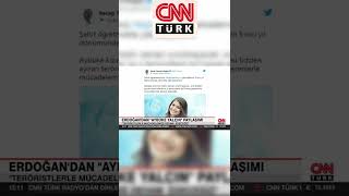 Cumhurbaşkanı Erdoğan'dan "Aybüke Yalçın" paylaşım! #Shorts