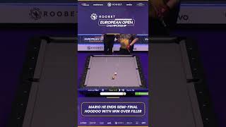 MARIO HE REACHES FIRST MAJOR FINAL WITH WIN OVER JOSHUA FILLER 🐼🔥