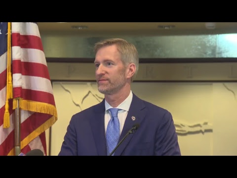 Watch live: February press conference with Portland Mayor Ted Wheeler
