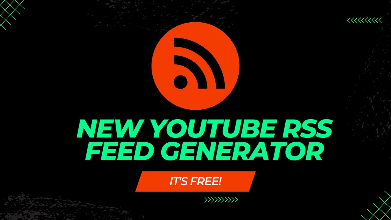 New Free YouTube RSS Feed Generator On TubeTools.io (2023)