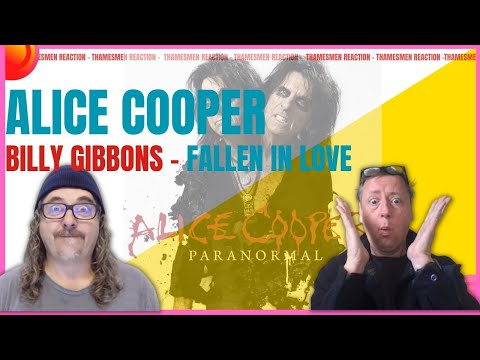 Alice Cooper / Billy Gibbons / ZZ Top - Falling In Love : Reaction - Guitar is on 🔥