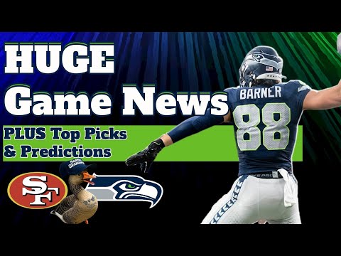 BIG Seahawks 49ers Injury and Playoff Game Updates + Top Picks and Predictions