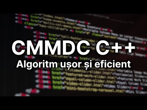 Video: Cel mai mare divizor comun (CMMDC) a două numere în C++
