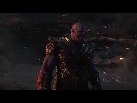 Thanos Disintegration Scene - Thanos Turns To Dust Scene - Avengers_ Endgame (2019) Movie Clip