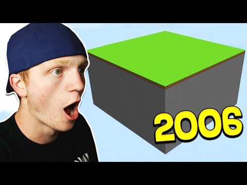REACTING TO THE OLDEST MINECRAFT MAPS!