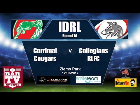 2017 IDRL Round 14 Full Match Replay - Corrimal Cougars v Collegians