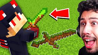 ماين كرافت، لكن أقدر أصنع سيف من أي بلوك!