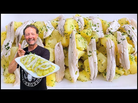 PATATAS ALIÑADAS Receta Fresquita con pocos Ingredientes - GUILLE RODRIGUEZ