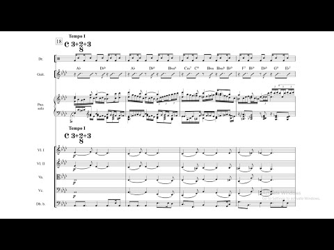 Nikolai Kapustin - Piano Concerto No. 2, Op. 14 [with full score]