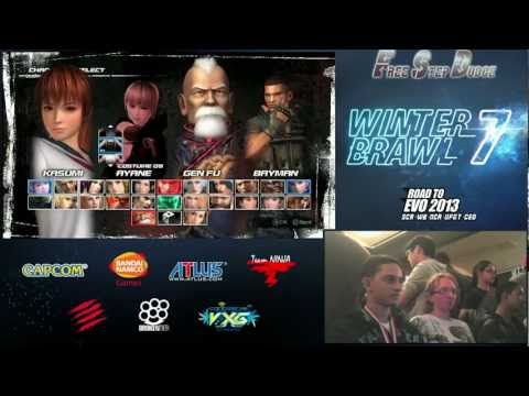 WB7 - DOA5 Tag - Winners R3 - XCaliburBladeZ vs Rikuto
