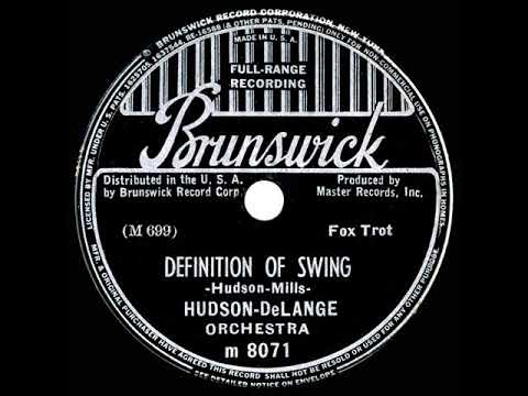 1937 Hudson-DeLange - Definition Of Swing