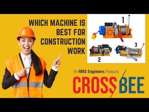 Best Winch Machine for Construction work or Crane