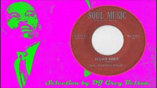 Gospel R&B Soul 45 - Richard Baker - 'Elijah rock'