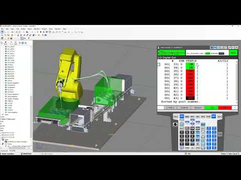 ROBO Lab 3C Prep Video Demo - World Zones in Fanuc Robot