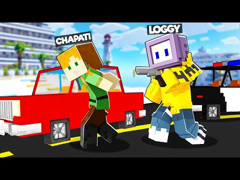 Chapati Hindustani Gamer - LOGGY ARRESTED ME IN NEW CITY | MINECRAFT