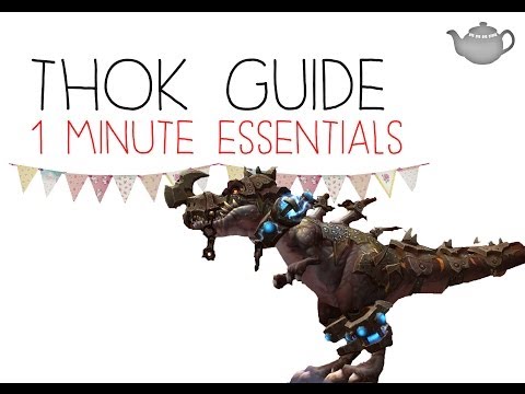 Thok Guide - 1 Minute Essentials - Flex, LFR, Normal - Tank, Healer, DPS - Siege of Orgrimmar