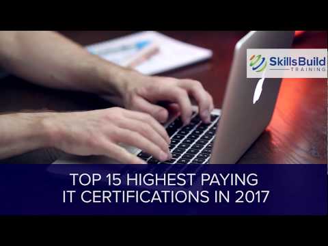 2017 Top 15 Highest Paying IT Certifications