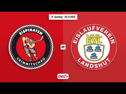 21. Spieltag | Eispiraten Crimmitschau vs. EV Landshut | Game Highlights