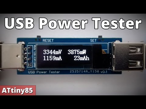 USB Power Tester - ATtiny85
