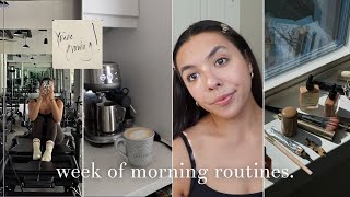 Week of Morning Routines (very realistic)