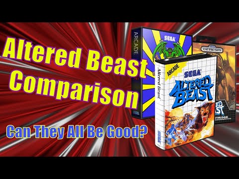 Altered  Beast Comparison