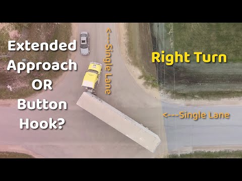Right Turn From Sigle Lane To Single Lane