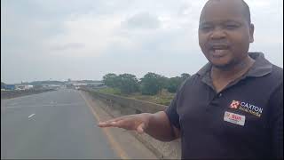 Vusi Mthalane live from the N2 Ezimbokodweni River bridge