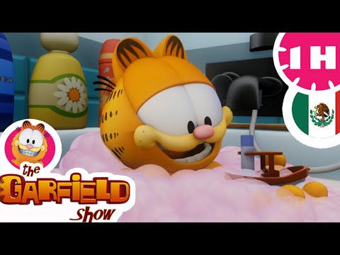 🛀¡Garfield se baña!🛀- Episodio completo HD