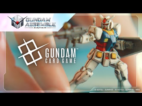 GCGۡGUNDAM CARD GAME١ߡGUNDAM ASSEMBLECOLLABORATION PV