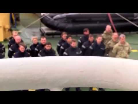 REPORT: A commemorative trip on board HMS Protector