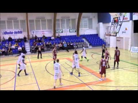 Jemal Farmer #4 with three dunks