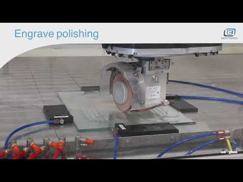 Обрабатывающий центр ЧПУ станок для обработки стекла Bottero Pratica Platform