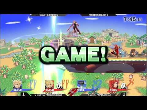 G-Main TCD & MeowMC  (Blue) vs. K-Coon & PNP | Kaz (Red) | Smash 4 WR3 | SSN6