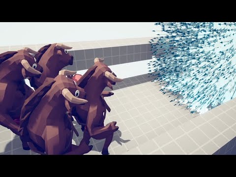 100x MINOTAUR vs 2x EVERY GOD | Totally Accurate Battle Simulator TABS