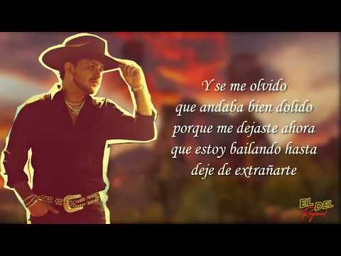 Se Me Olvidó - Christian Nodal (Letra/Lyrics)