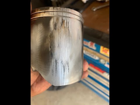 2016 KTM 300 top end rebuild.