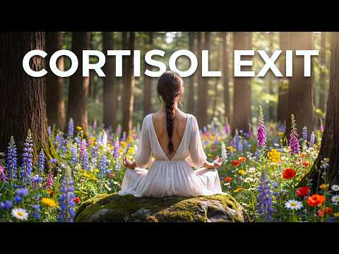CORTISOL EXIT | 3 Hour Frequency to Flush Stress Hormones & Repair Adrenals (4K)