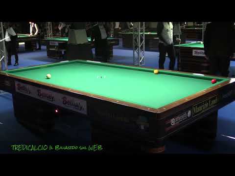 GUALEMI vs ROSSETTI F.d.B. 22°CAMPIONATO MONDIALE di BILIARDO 2015 MILANO@TREDICALCIO