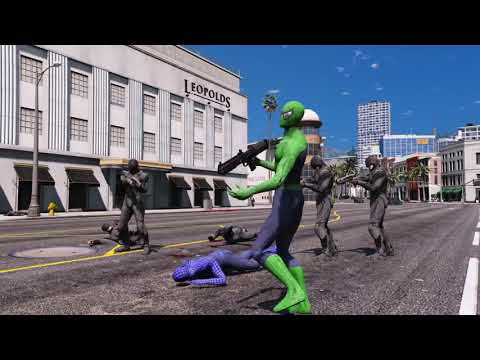 STORMTROOPERS ARMY VS SPIDER-MAN, BLUE SPIDERMAN, GREEN SPIDERMAN, YELLOW SPIDERMAN, BLACK SPIDERMAN