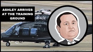 Mike Ashley makes a visit to see Steve Bruce